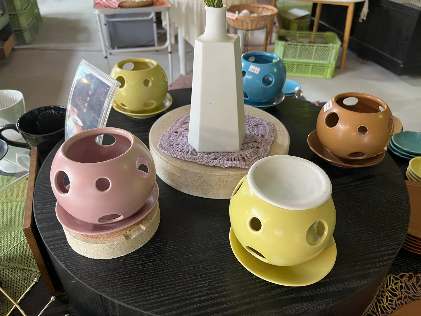 すたいりっしゅ茶香炉(マット調)カソレット H 11.5cm