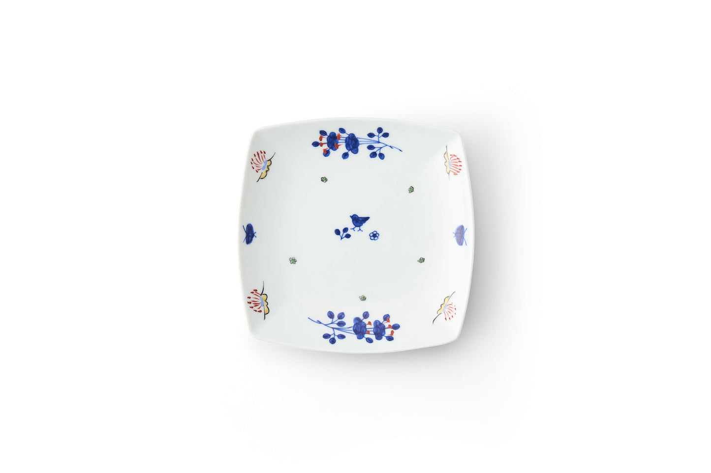 Kinka Karakusa Petit Plate 15.5x15.5cm