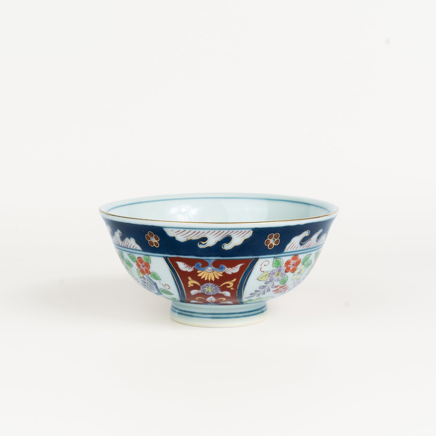 KOIMARI FUJIBANA Rice Bowl (12.1cm)