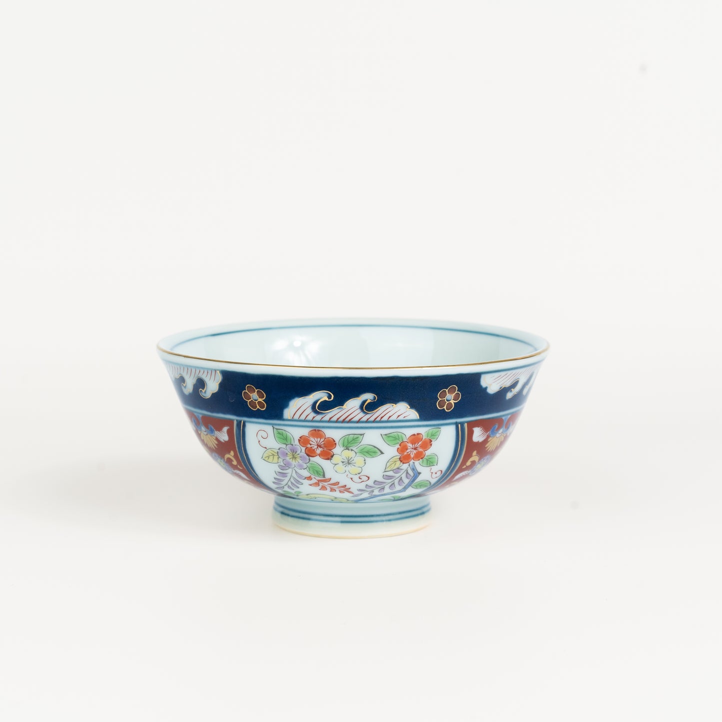 KOIMARI FUJIBANA Small Rice Bowl (11.4cm)