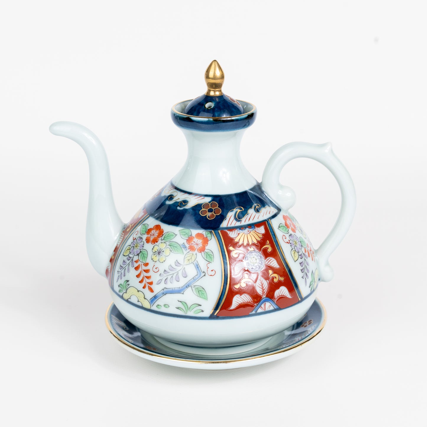 KOIMARI FUJIBANA Sause Pot with Plate