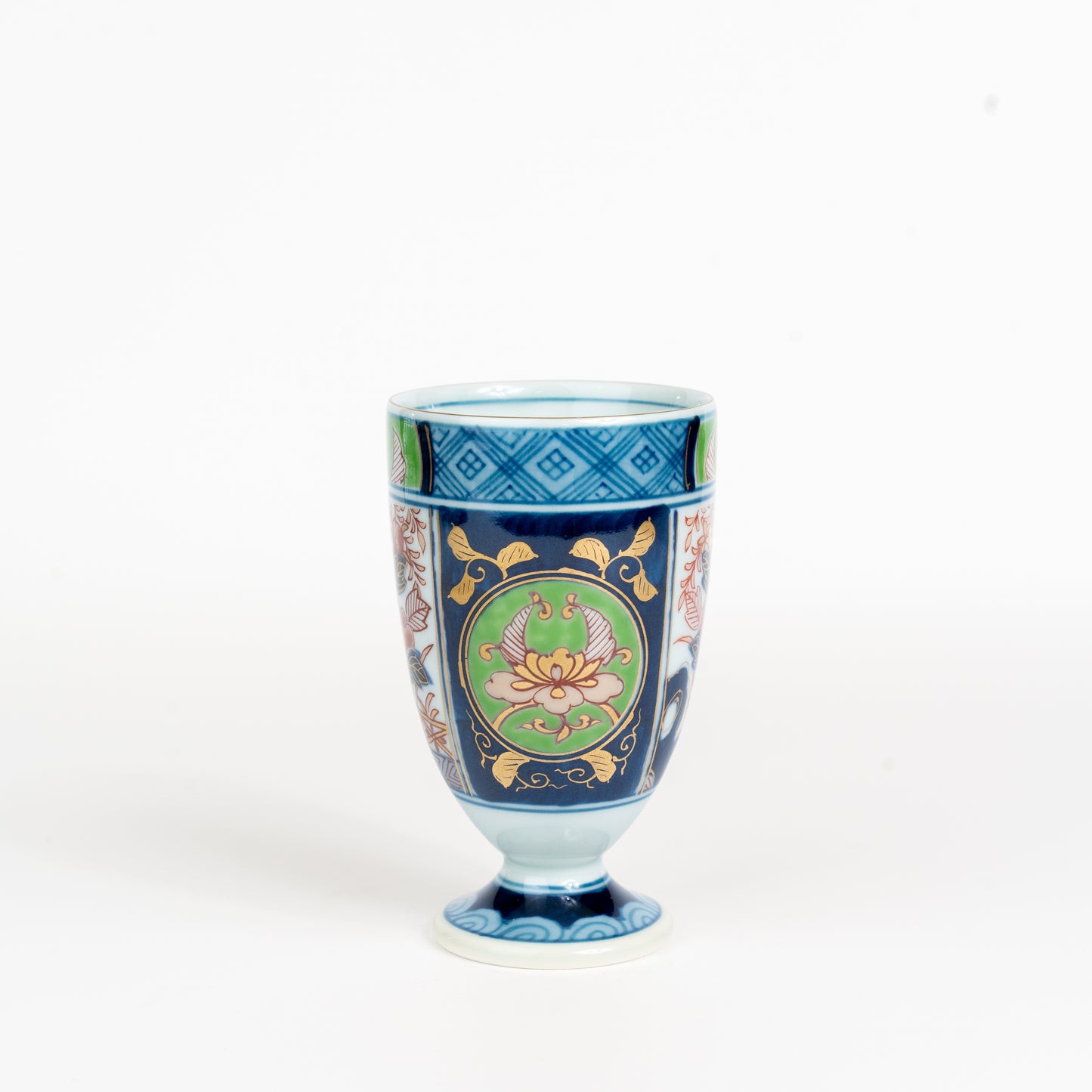 KINSAI BOTAN Wine Cup (Green)