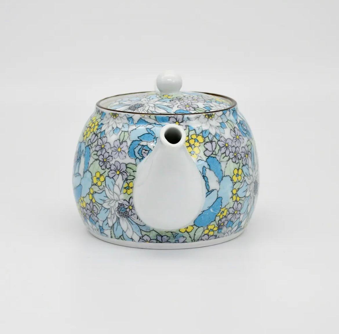 Shinmaru pot (with U tea strainer) Teyer (garden red / black)