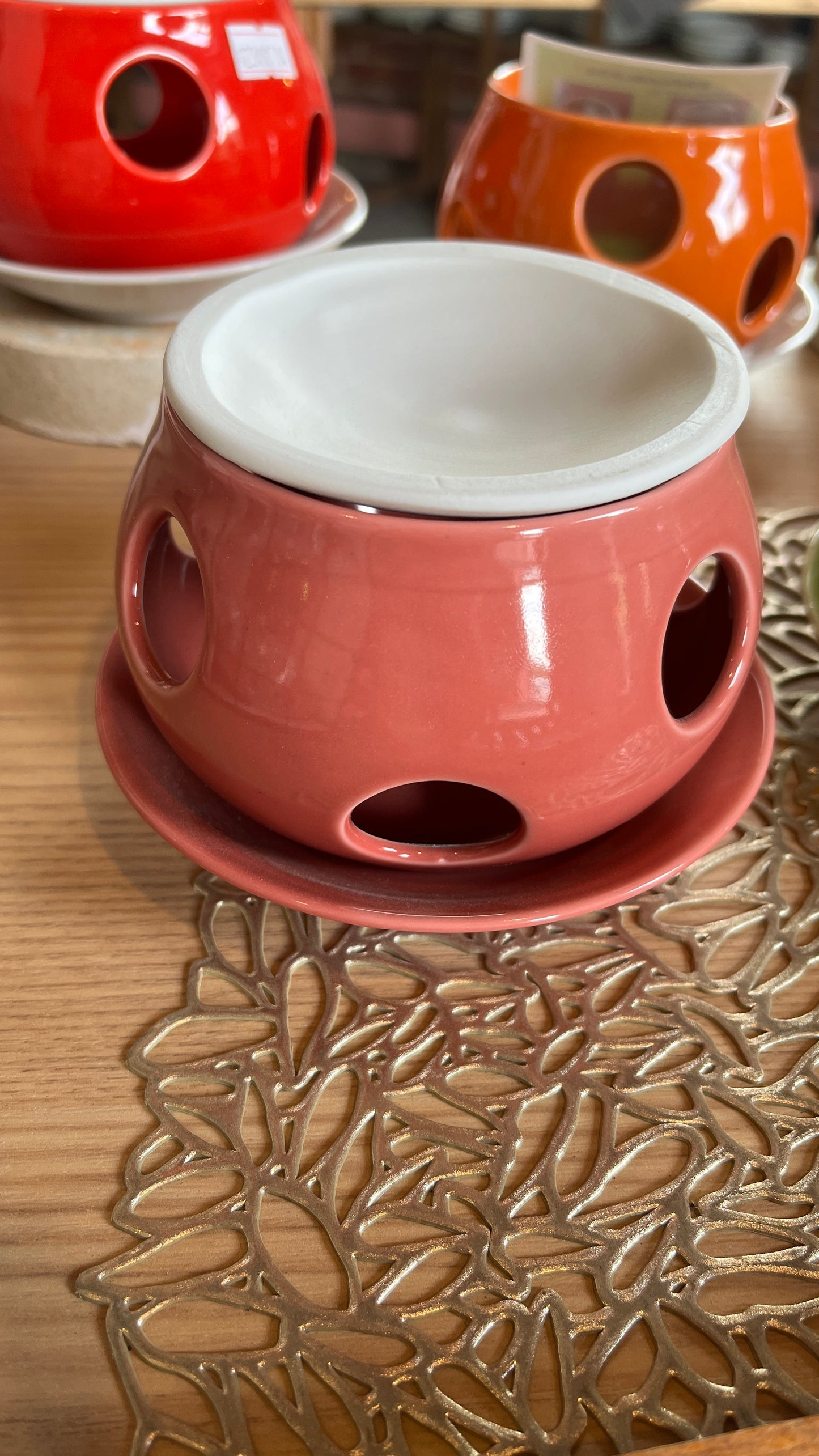 茶香炉　カソレット　H8.9cm