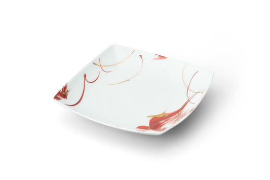 Red-brushed branch plate