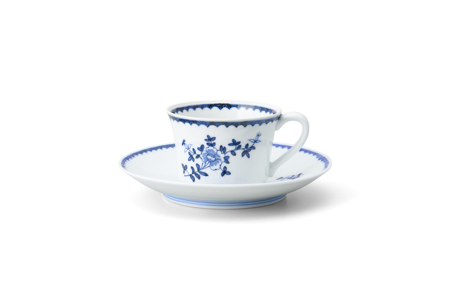 Delft Imari coffee bowl plate