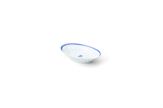 Delft Imari Skashi Elliptical Small Plate 10.5x6cm