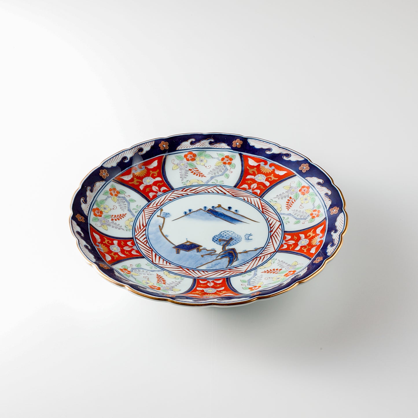 KOIMARI FUJIBANA 25cm Plate