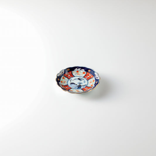 KOIMARI FUJIBANA Small Plate (11.2cm)