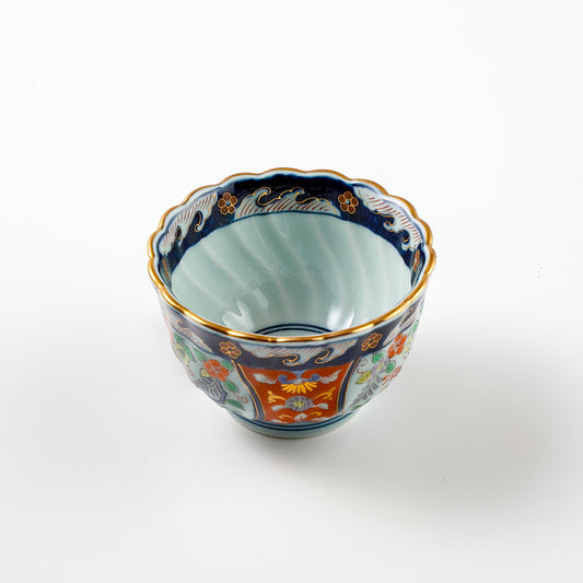 KOIMARI FUJIBANA Nakazuke Bowl (10.5cm)