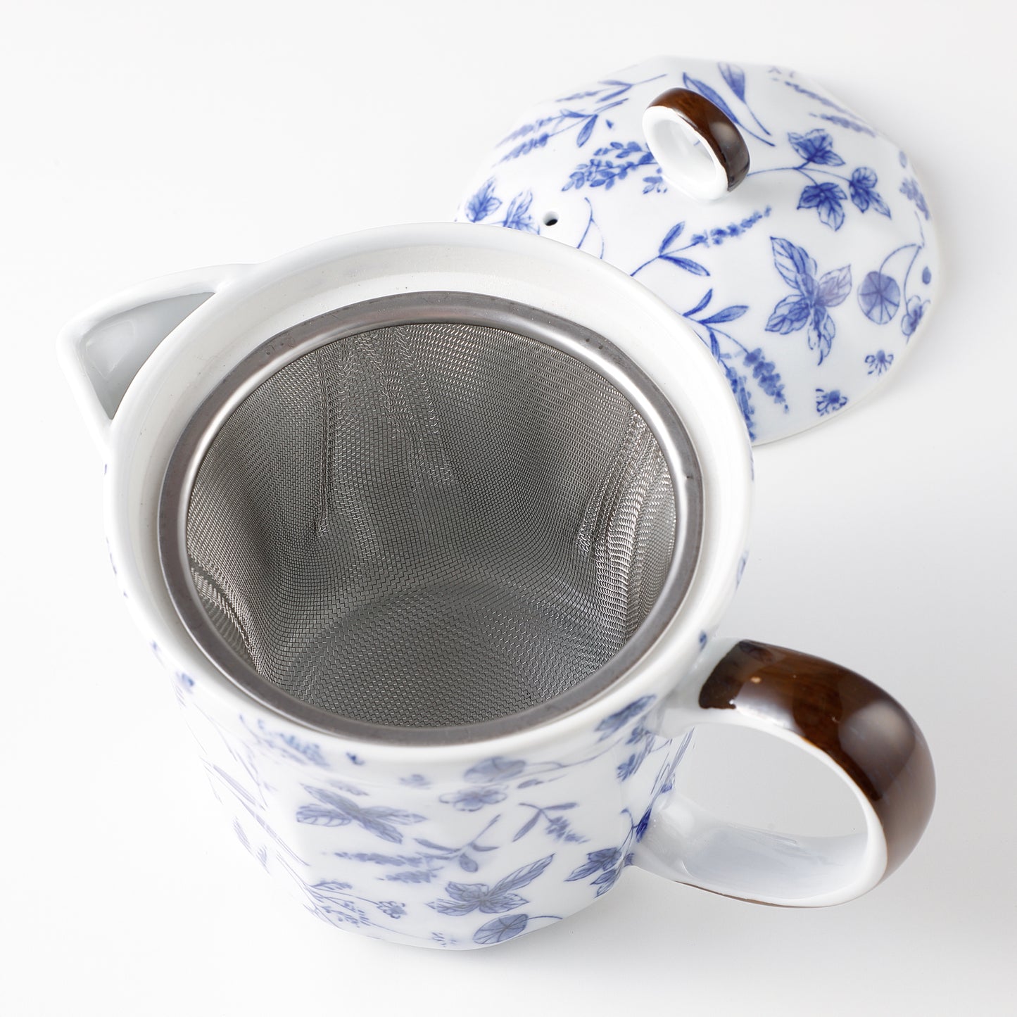 Wide mouth pot (with U tea strainer)
