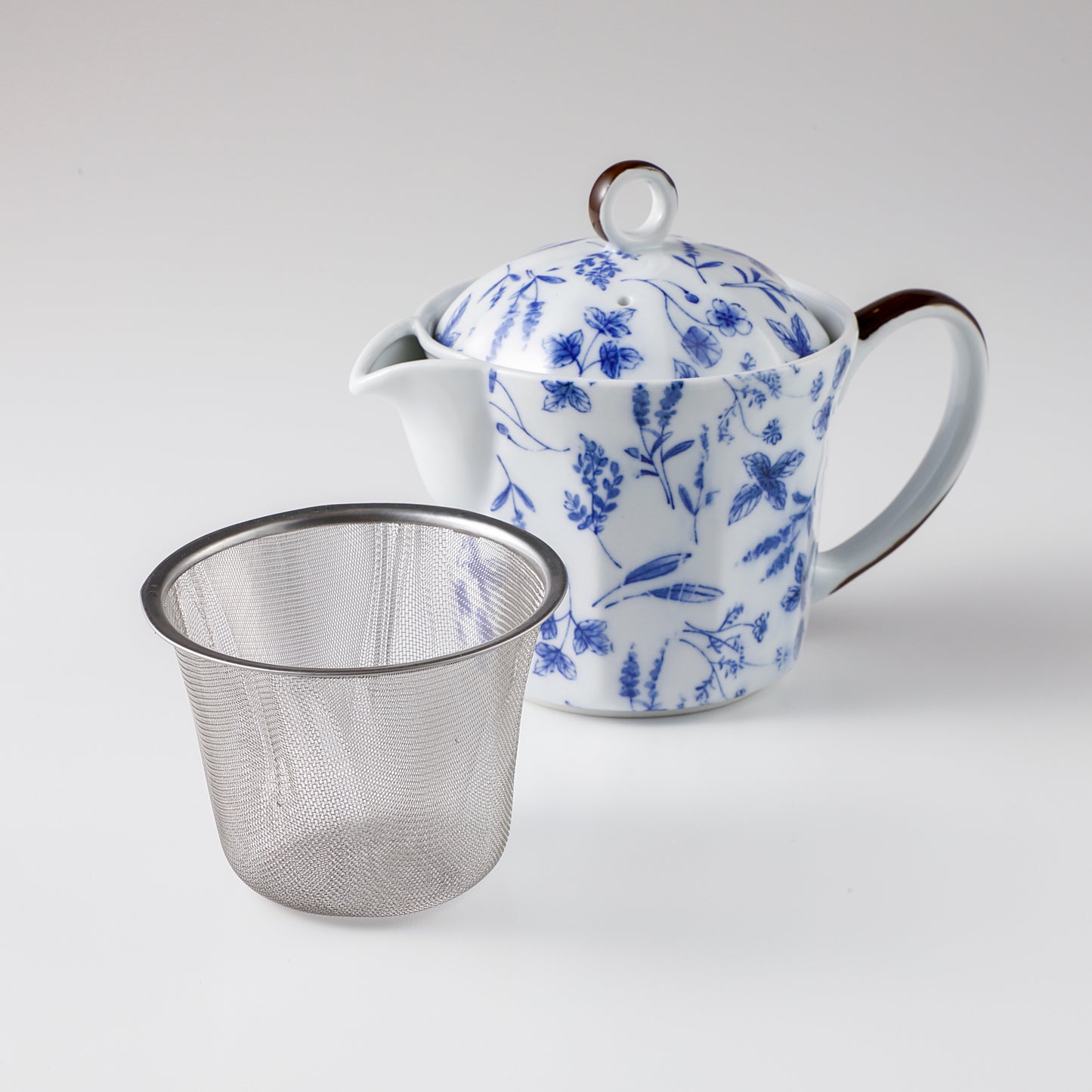 Wide mouth pot (with U tea strainer)
