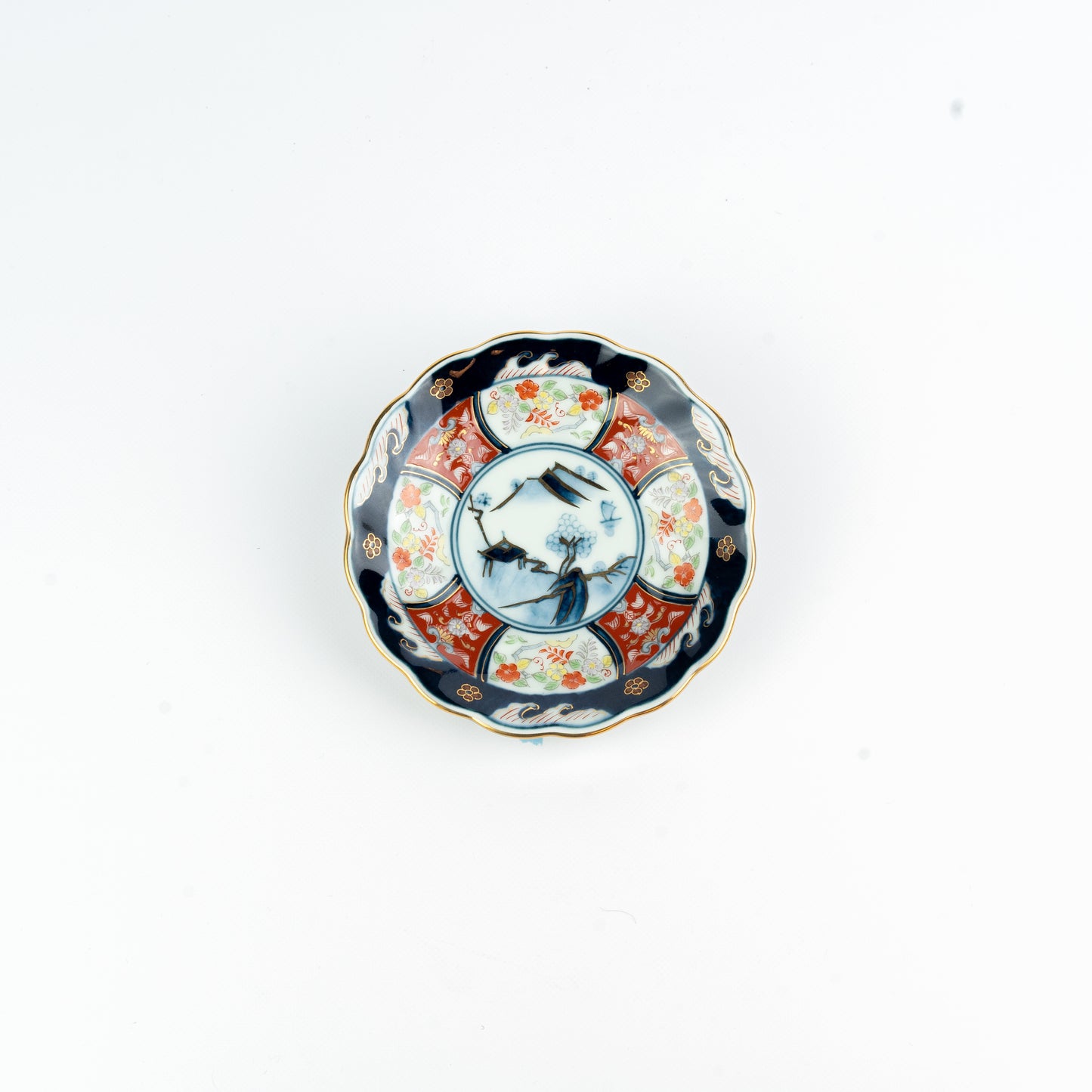 KOIMARI FUJIBANA Small Plate (11.2cm)